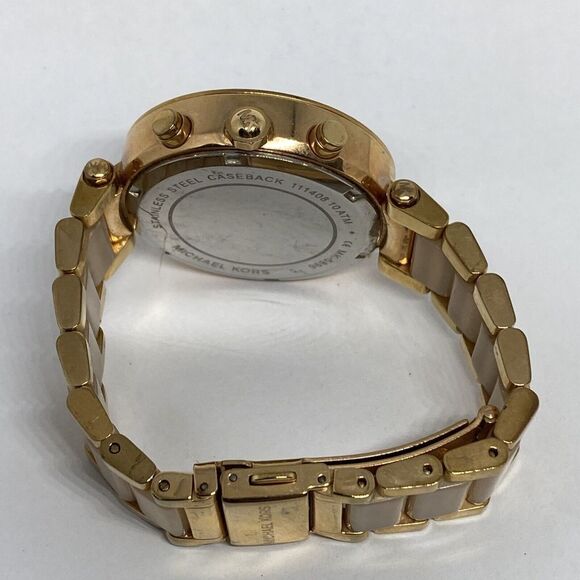 Michael Kors Parker MK5896 Womens Stainless Steel Analog Dial Quartz Watch MP354 - Picture 11 of 12